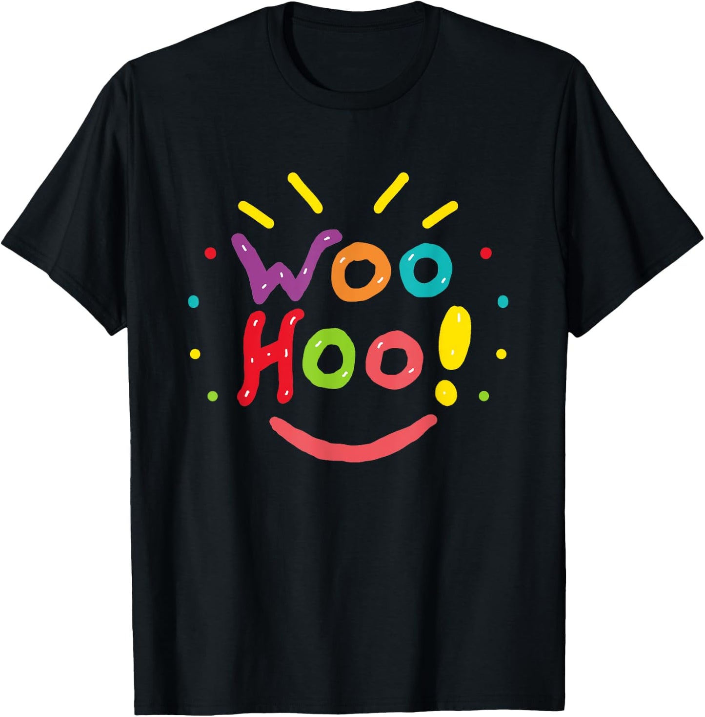 Woohoo! T-Shirt - T-Shirt | Black