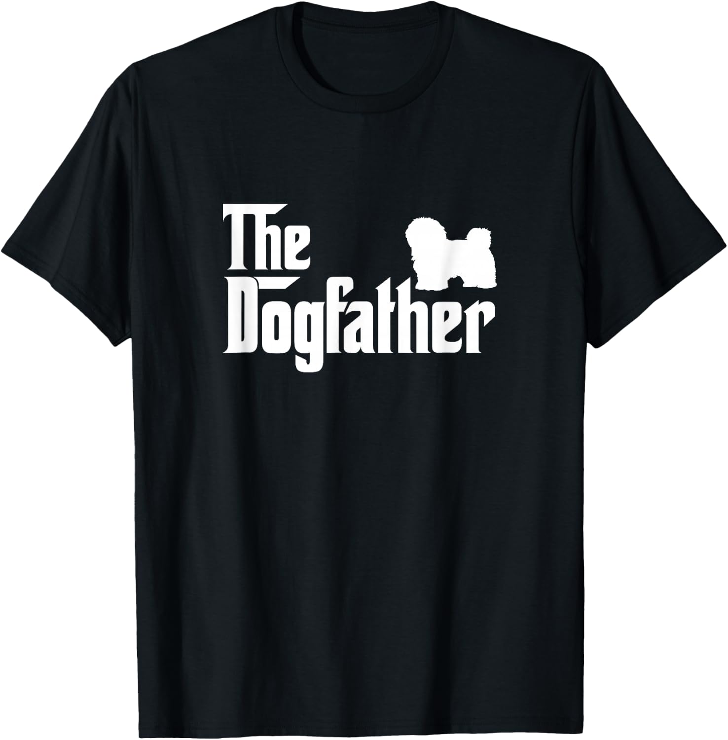 Havanese Lover Gift DogFather T-Shirt - T-Shirt | Black