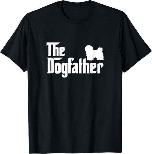 Havanese Lover Gift DogFather T-Shirt - T-Shirt | Black