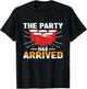 The Party Has Arrived Beer Ping Pong Beer Pong T-Shirt - T-Shirt | Black
