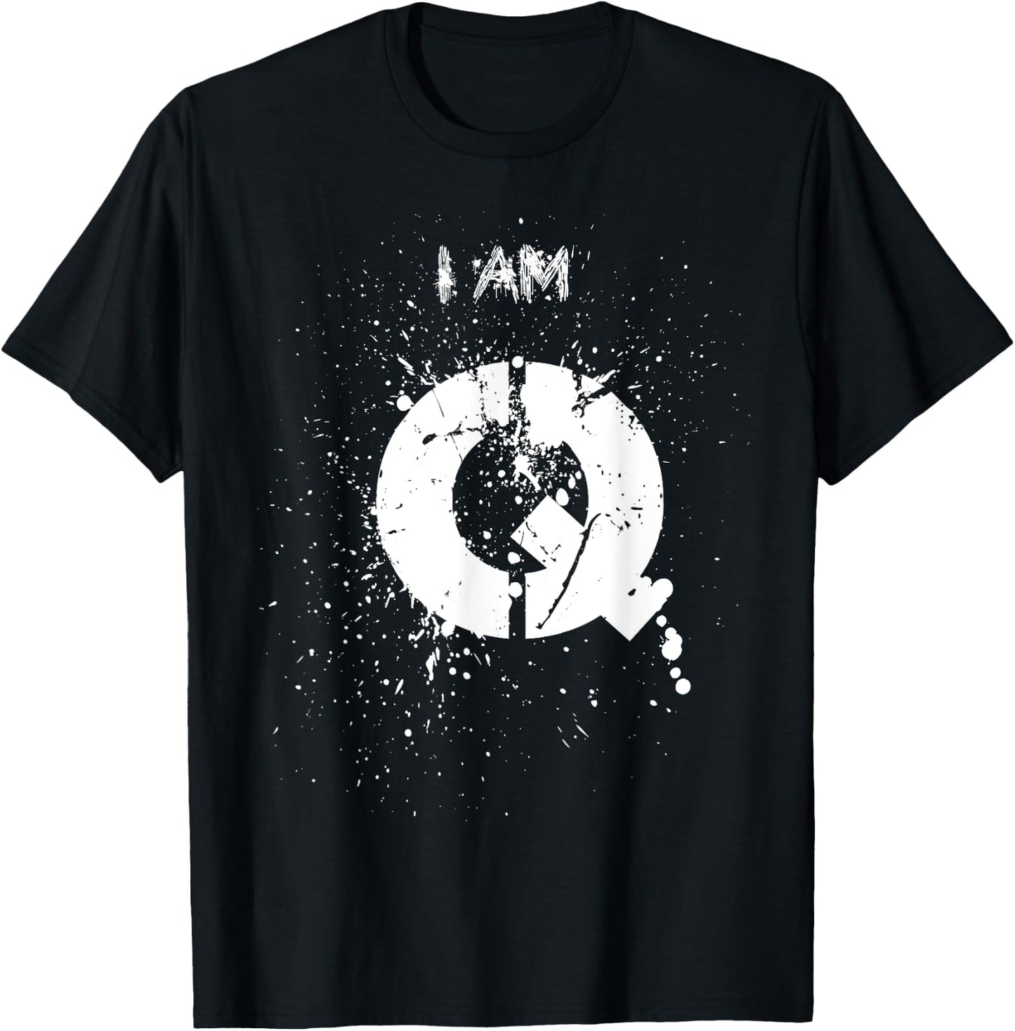 Unicorns and A-holes - Nerd Stuff i am q T-Shirt - T-Shirt | Black