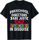 Superhero Preschool Directors Celebrate Your Impactful T-Shirt - T-Shirt | Black
