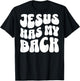 Jesus Has My Back (On Back) Christian T-Shirt - T-Shirt | Black