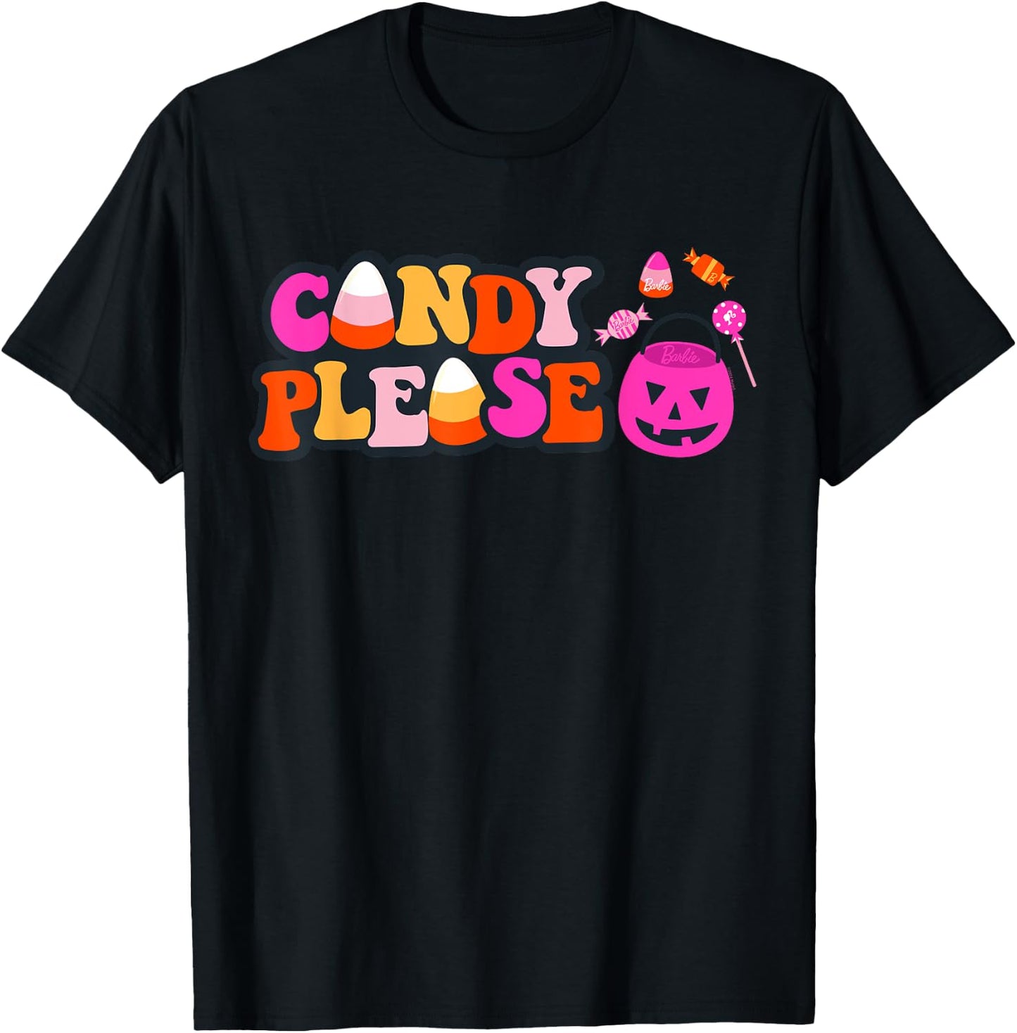 Barbie - Candy Please T-Shirt - T-Shirt | Black