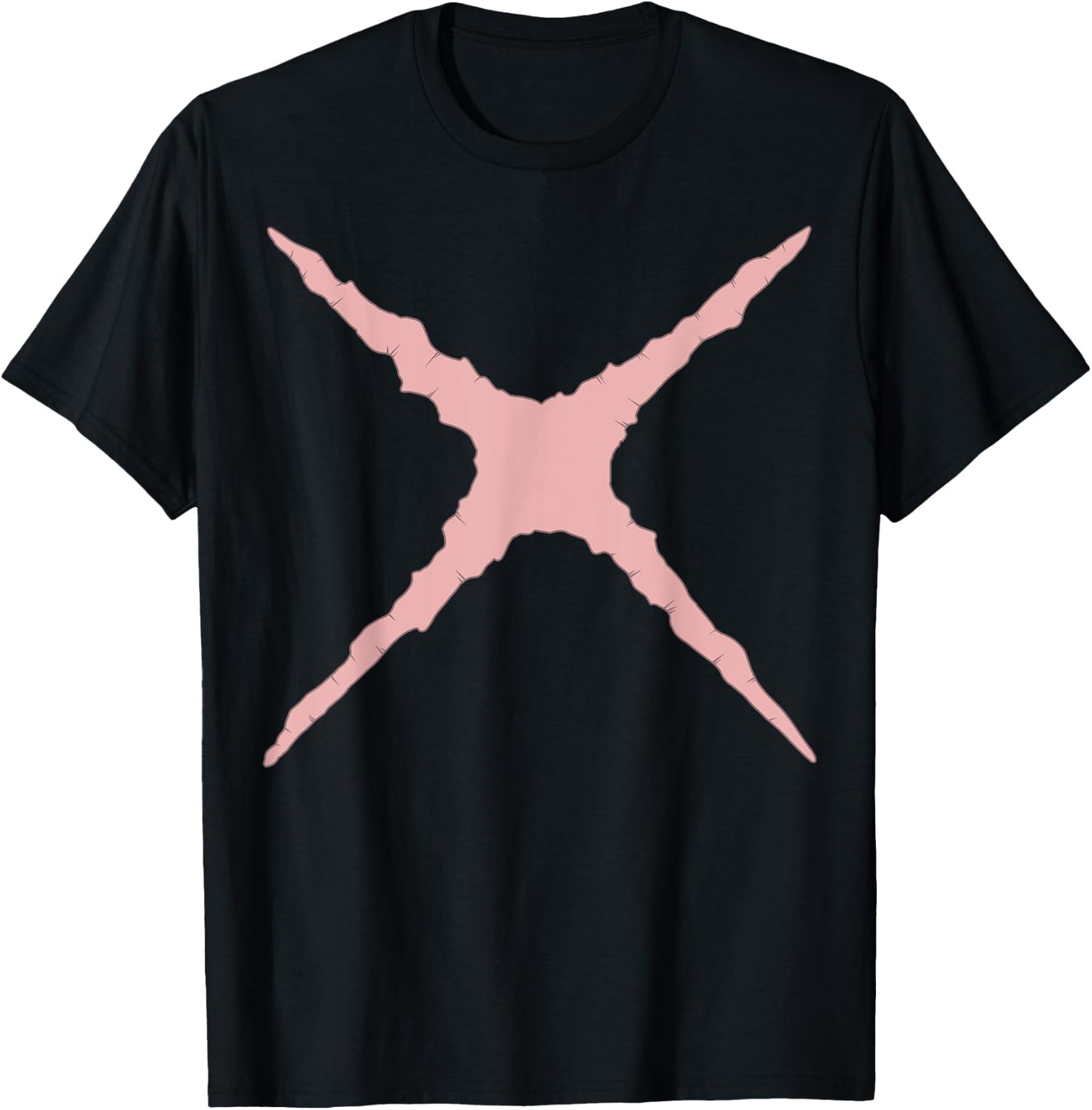 Anime Cosplay Anime Costume Anime Training Scar Anime Gym T-Shirt - T-Shirt | Black