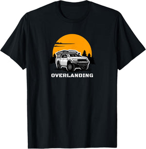 Overlanding Gear Accessories, Overlanding Light Bar T-Shirt - T-Shirt | Black
