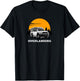 Overlanding Gear Accessories, Overlanding Light Bar T-Shirt - T-Shirt | Black