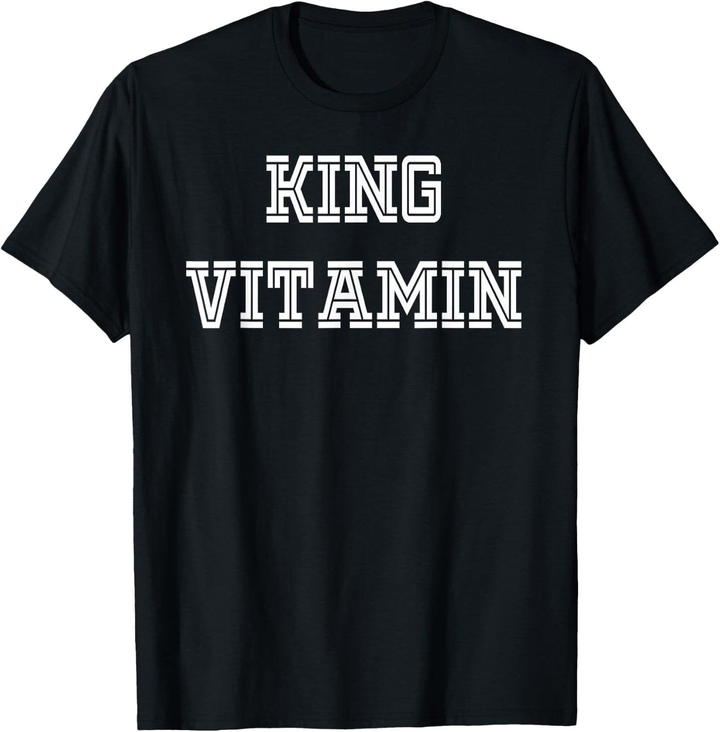 King Vitamin T-Shirt - T-Shirt | Black
