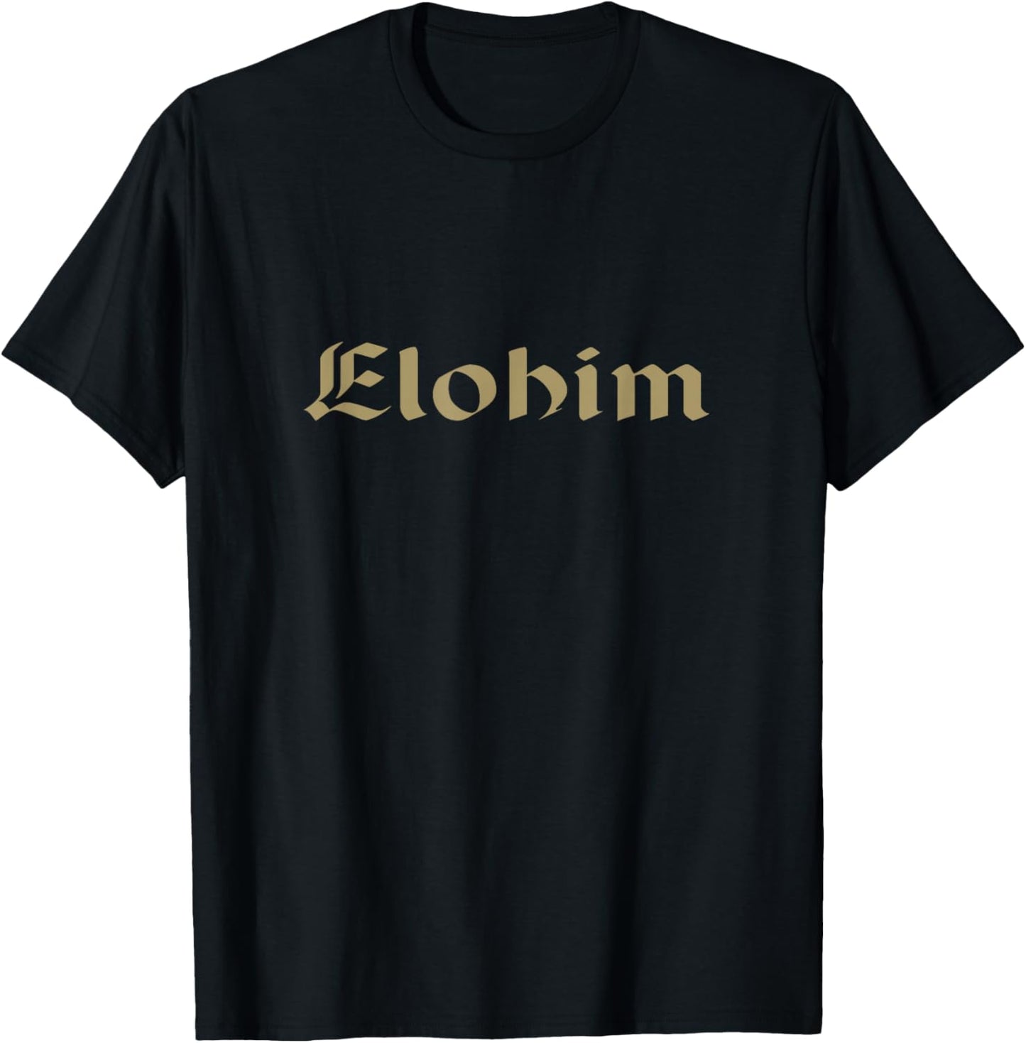 Golden Elohim T Shirt Royal T-Shirt - T-Shirt | Black