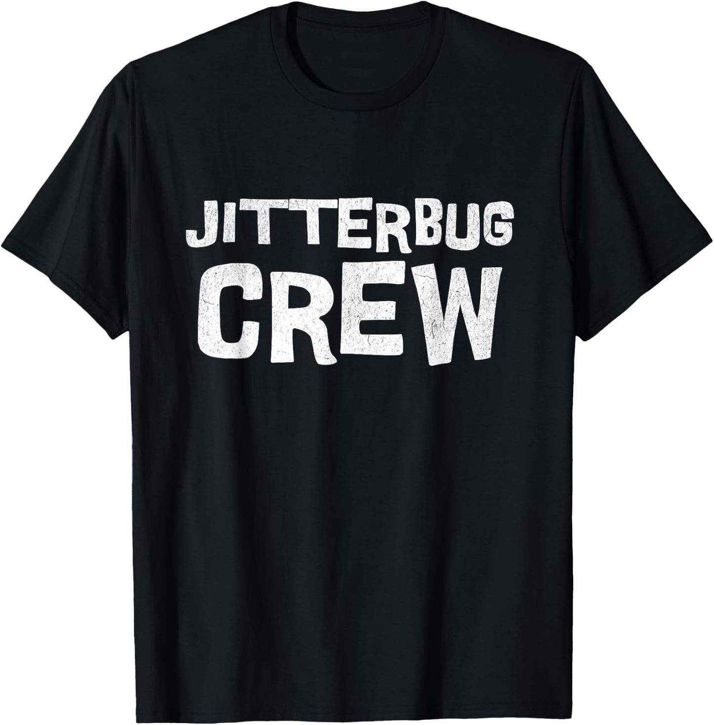 Jitterbug dance crew swing dancing Lindy hop dance T-Shirt - T-Shirt | Black