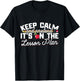 Keep Calm And Pretend It's On The Lesson Plan Teacher Men Women Kids T-Shirt - T-Shirt | Black