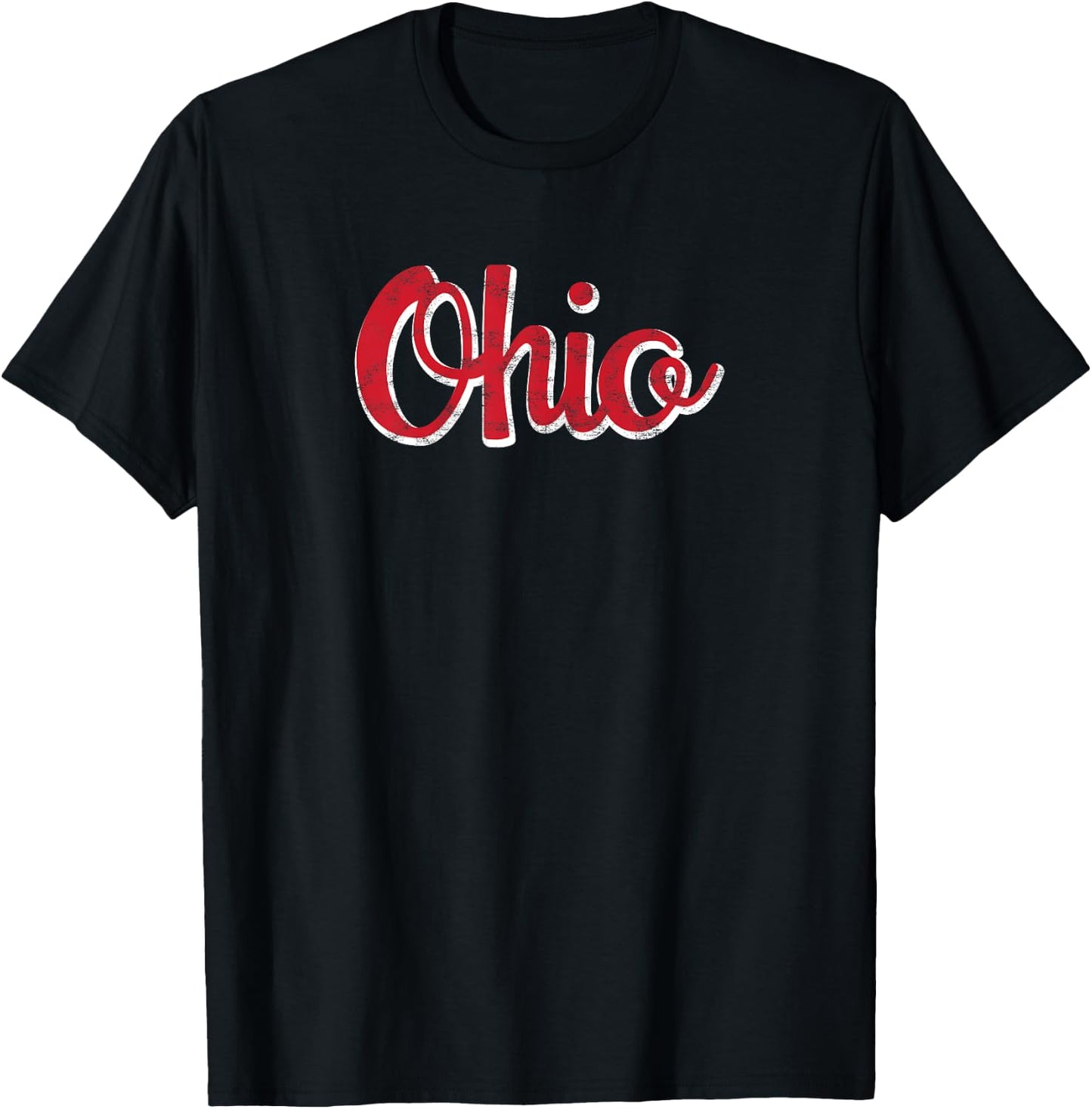 Ohio - Classic Ohio Script T-Shirt - T-Shirt | Black