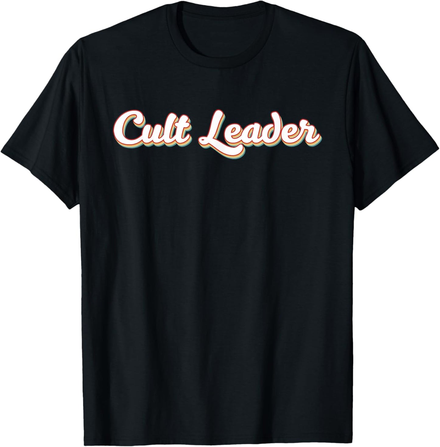 Cult Leader Funny Retro Gothic Occult Goth Occultism Outfit T-Shirt - T-Shirt | Black