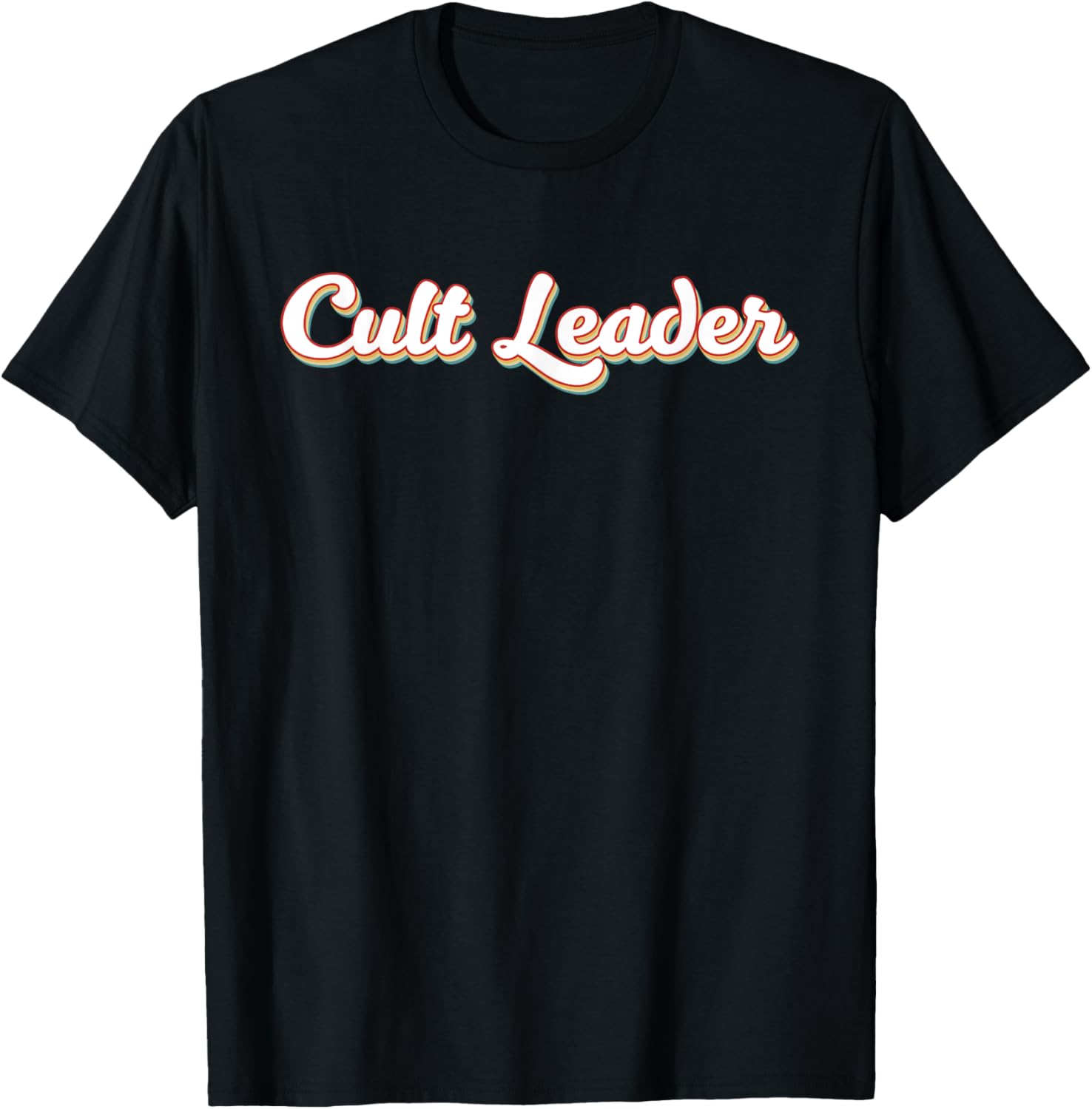 Cult Leader Funny Retro Gothic Occult Goth Occultism Outfit T-Shirt - T-Shirt | Black
