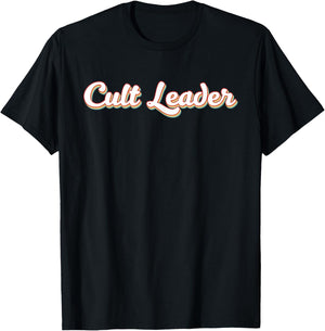 Cult Leader Funny Retro Gothic Occult Goth Occultism Outfit T-Shirt - T-Shirt | Black