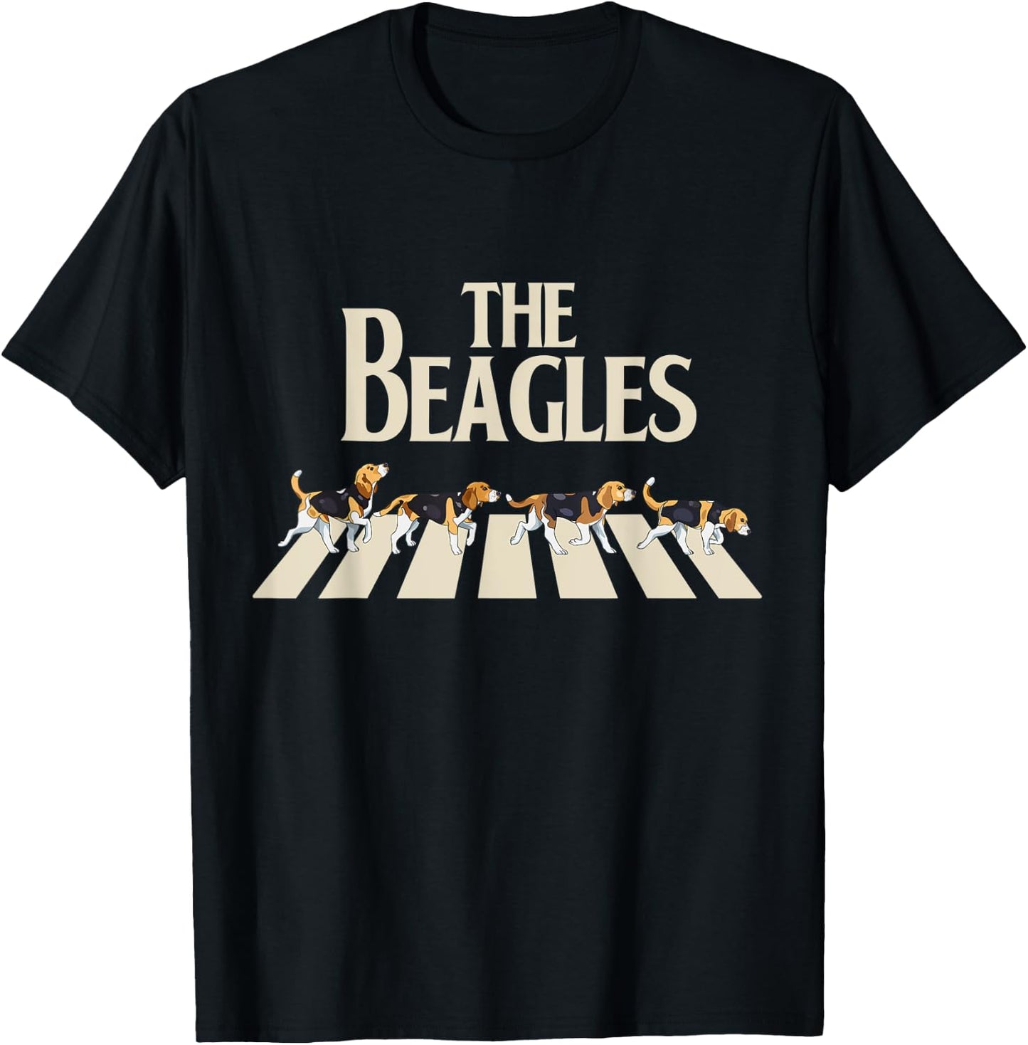 The Beagles Beagle Dog Owner Scent Hounds 60s 80s Music Fan T-Shirt - T-Shirt | Black