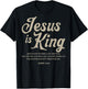 Jesus Is King John 14:6 Costume Jesus Christian (On Back) T-Shirt - T-Shirt | Black