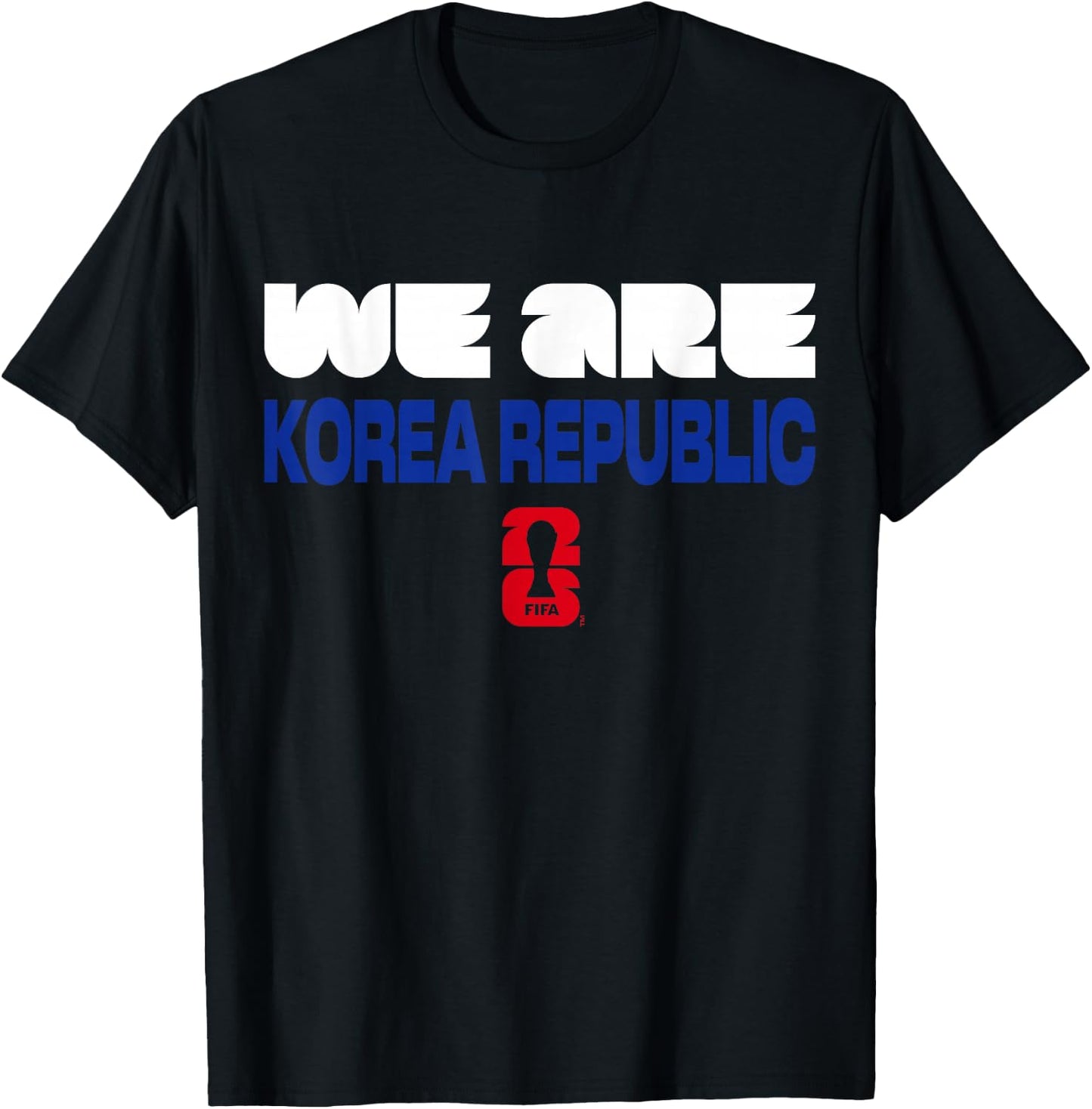 FIFA World CUP26 Qualifier We are Korea T-Shirt - T-Shirt | Black