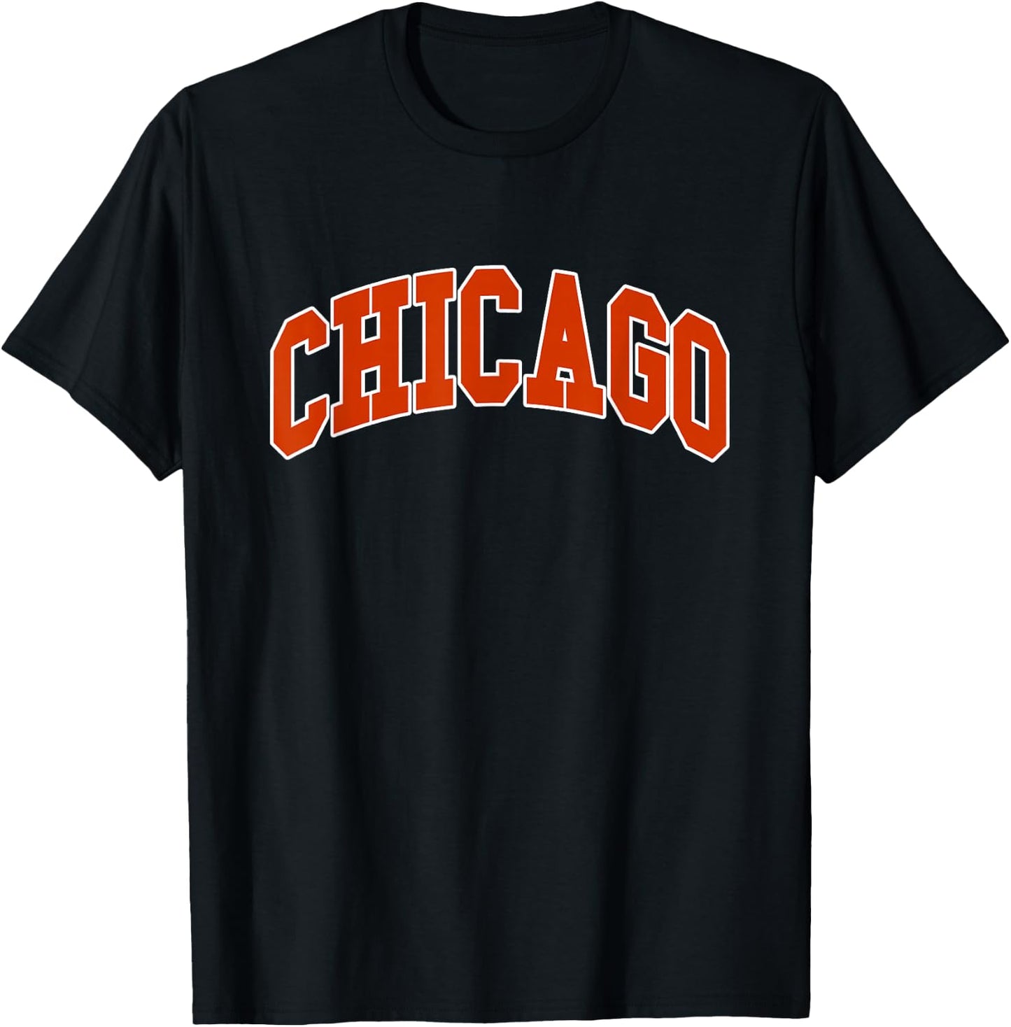 CHICAGO - Throwback Design - Classic T-Shirt - T-Shirt | Black