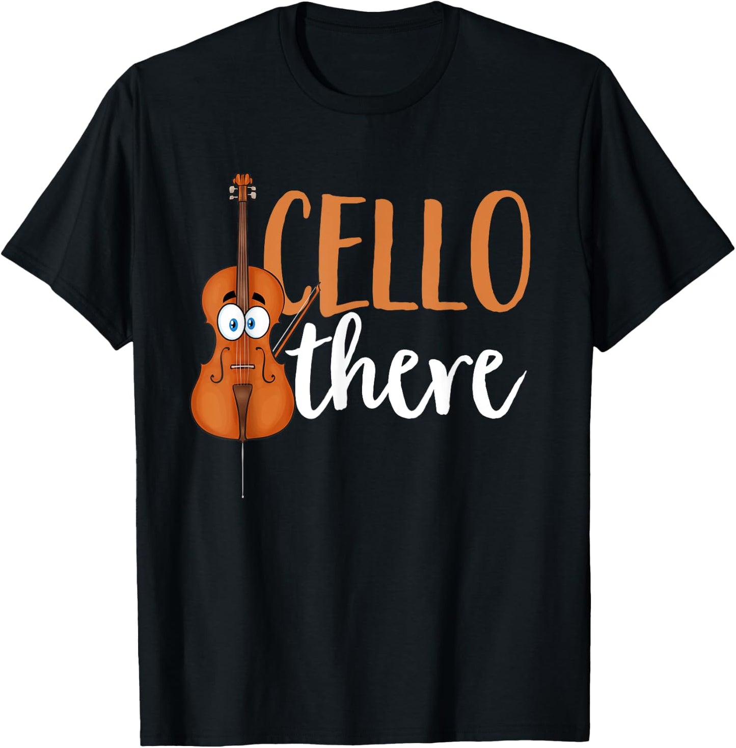 Cello Player Cellist Musician Cello There T-Shirt - T-Shirt | Black