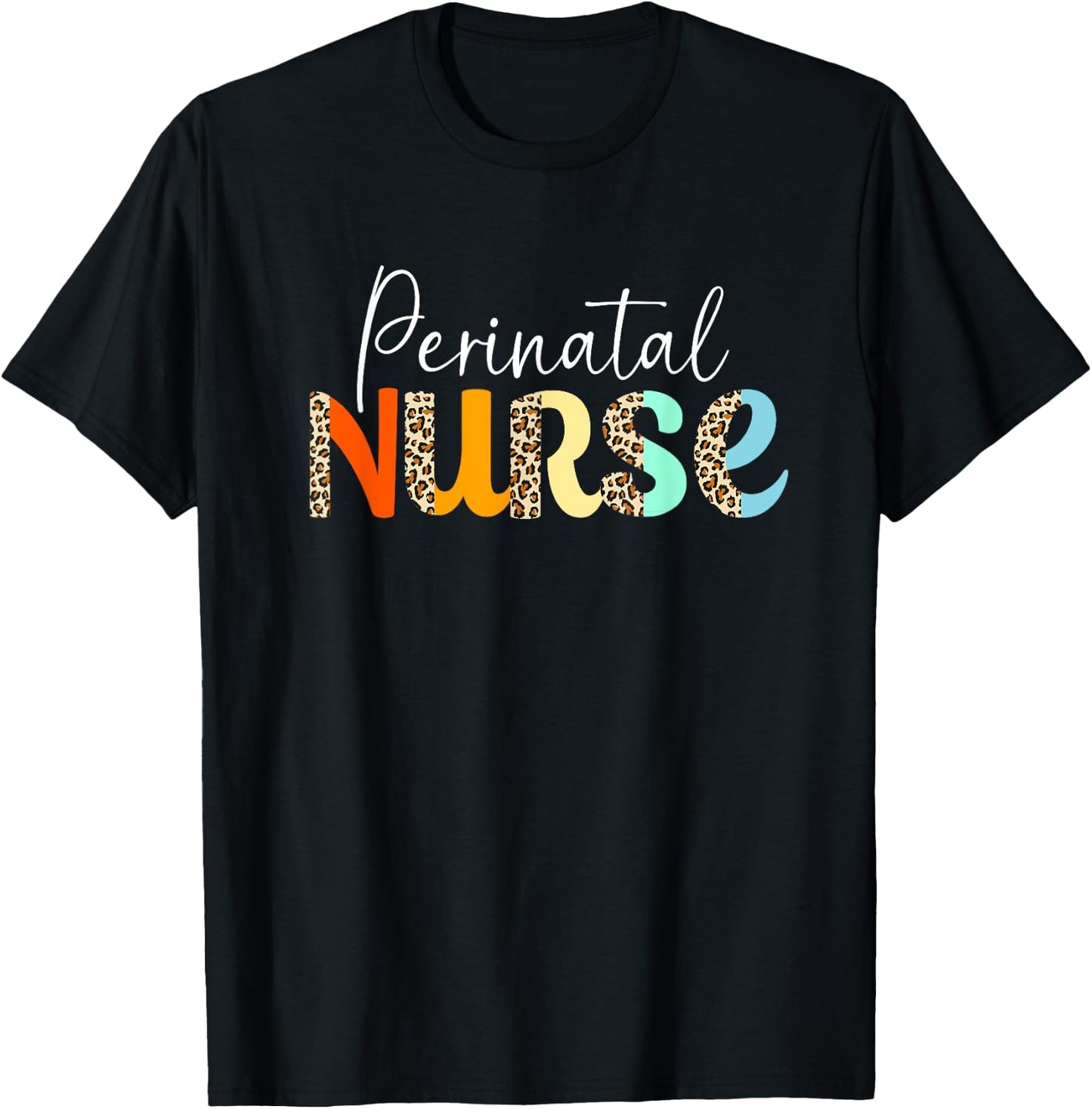 Gynecologist Obgyn Pregnancy Crew Perinatal Nurse T-Shirt - T-Shirt | Black