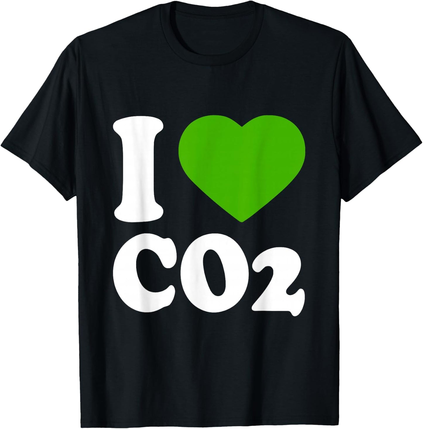 I Love Co2 T-Shirt - T-Shirt | Black