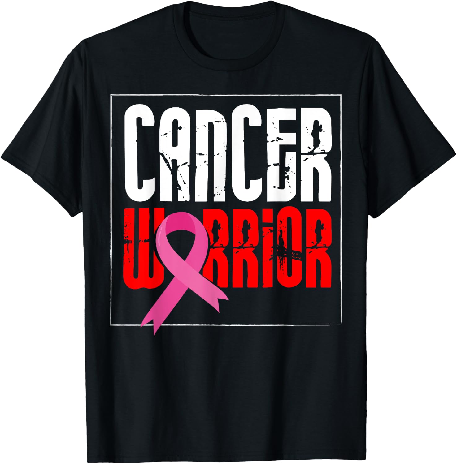 Cancer Awareness Care - Cancer Warrior T-Shirt - T-Shirt | Black
