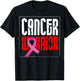 Cancer Awareness Care - Cancer Warrior T-Shirt - T-Shirt | Black