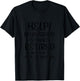 Help My Husband Is Finally Retired Funny Quote For A Wife T-Shirt - T-Shirt | Black