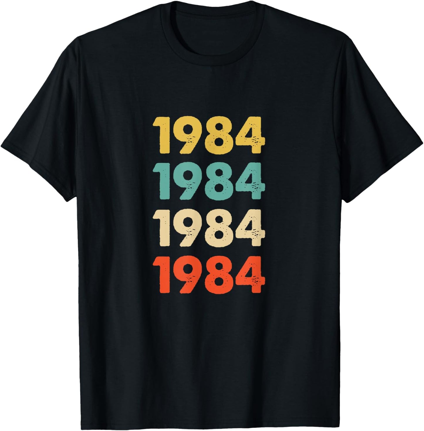 1984 Birthday T-Shirt - T-Shirt | Black