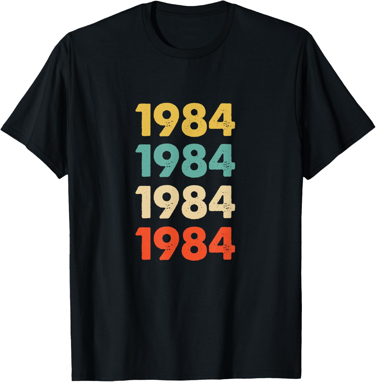 1984 Birthday T-Shirt - T-Shirt | Black