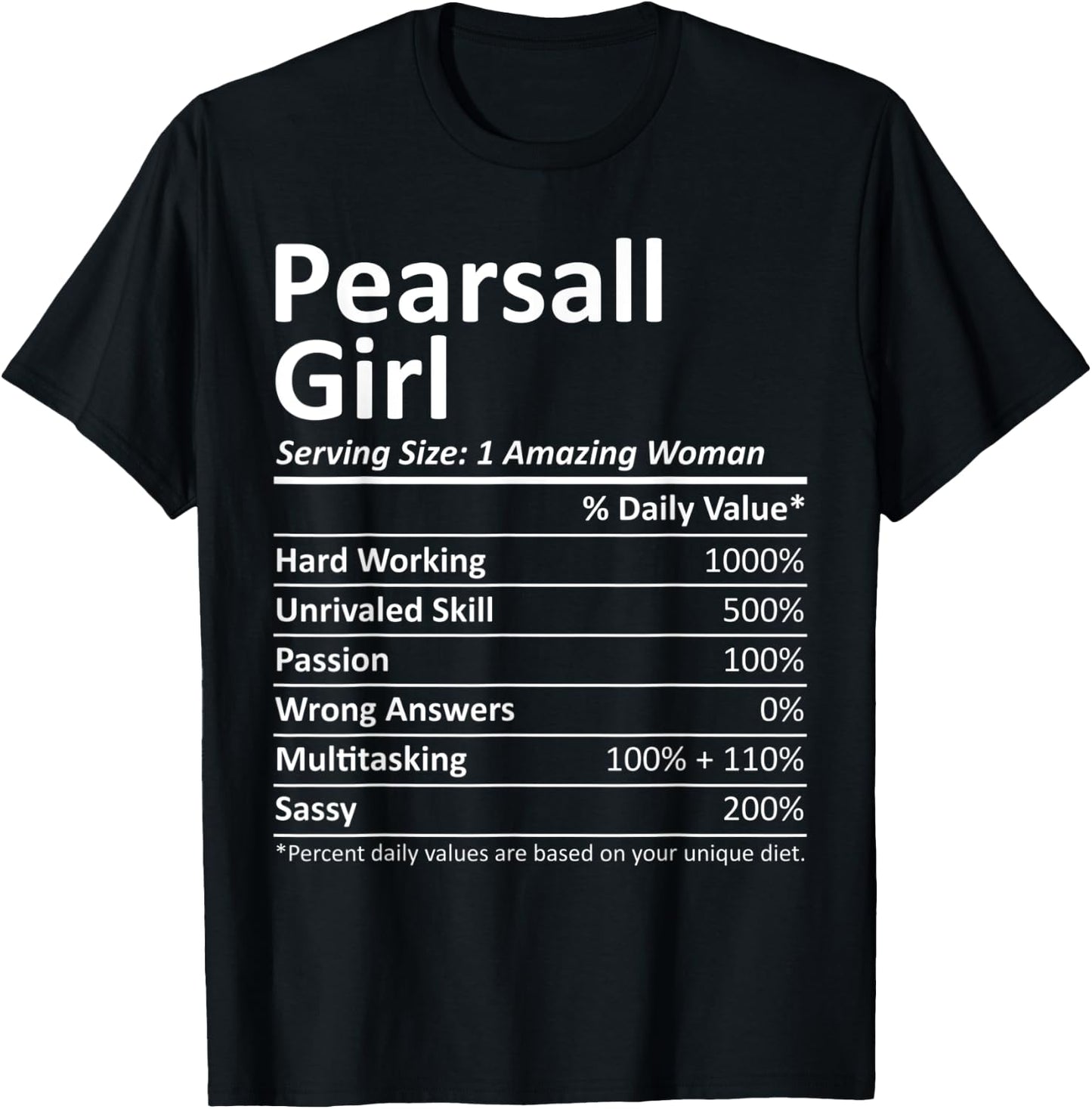 PEARSALL GIRL TX TEXAS Funny City Home Roots USA Gift T-Shirt - T-Shirt | Black