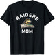 Wright State University WSU Raiders Arched Mom T-Shirt - T-Shirt | Black