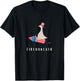 Funny Goose Fourth Of July Firequacker Independence Day T-Shirt - T-Shirt | Black