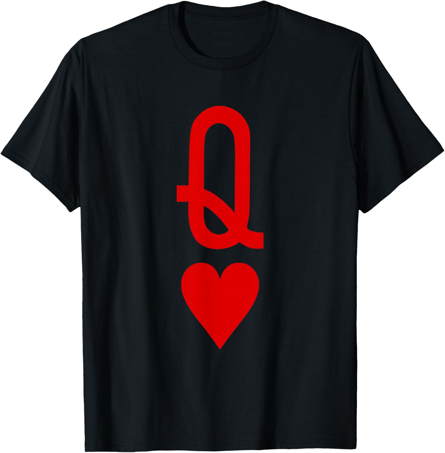 Queen of Hearts T-Shirt - T-Shirt | Black