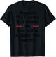 Support The Country You Live In or Live In Where You Support T-Shirt - T-Shirt | Black