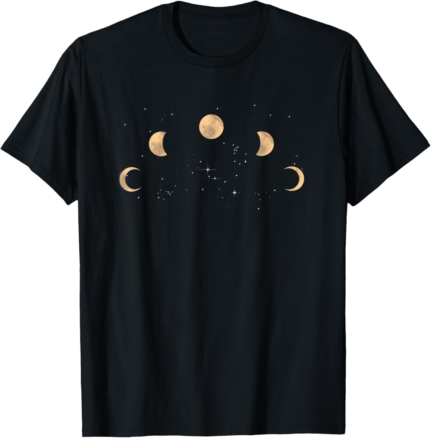 Just A Phase Moon Lunar Space Lover / Moon Phases Women T-Shirt - T-Shirt | Black