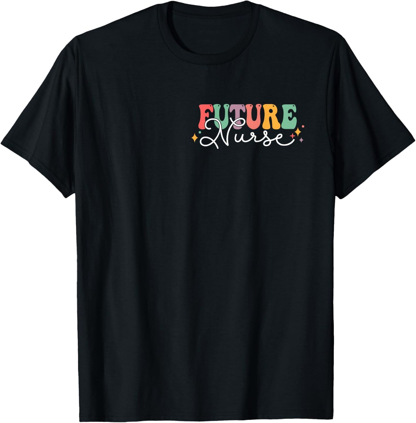 In My Nursing Student Era 2 Sided Future Nurse In Progress T-Shirt - T-Shirt | Black