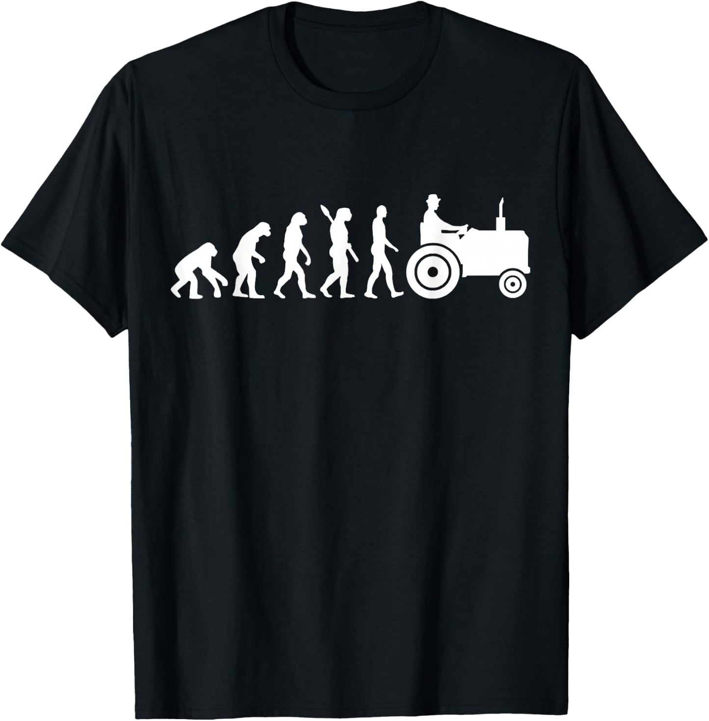 Evolution farmer T-Shirt - T-Shirt | Black