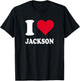 I Love Jackson T-Shirt - T-Shirt | Black