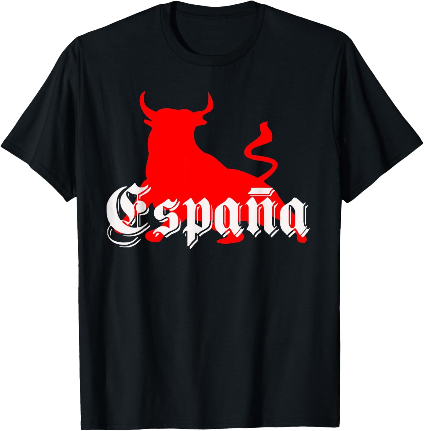 Espana Spain Bull T-Shirt - T-Shirt | Black