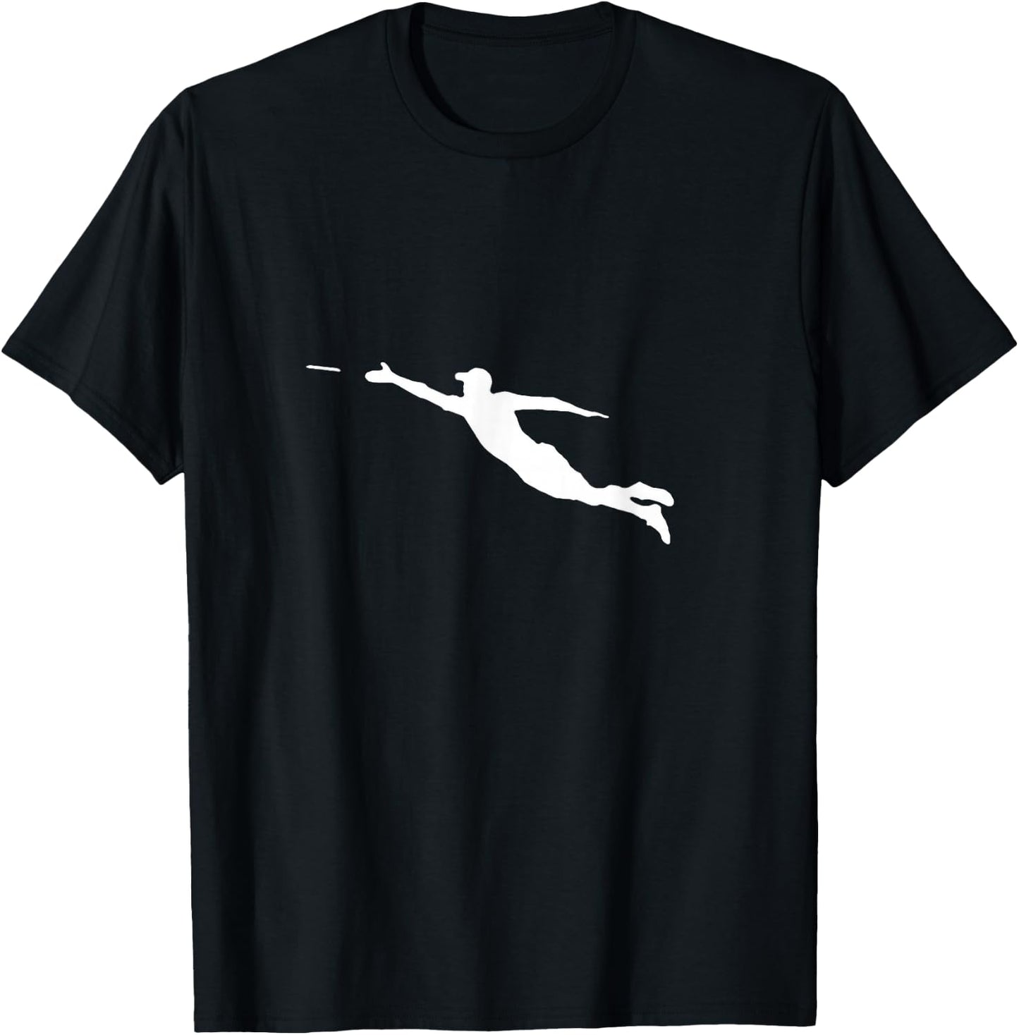 Ultimate Frisbee Friends Adult X-Small Black Graphic T-Shirt - T-Shirt | Black
