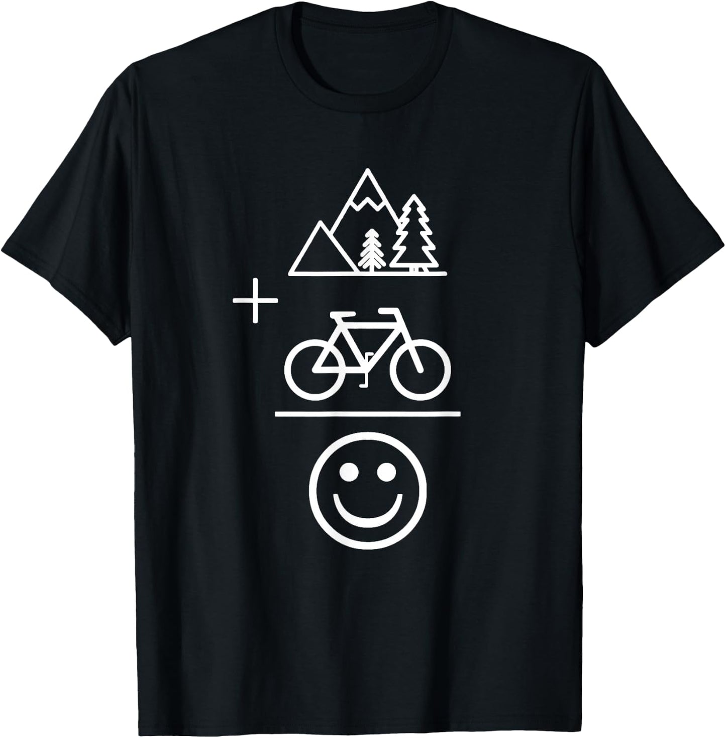 Mountain Bike Shirt MTB Biking Apparel Gift T-Shirt - T-Shirt | Black