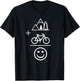 Mountain Bike Shirt MTB Biking Apparel Gift T-Shirt - T-Shirt | Black