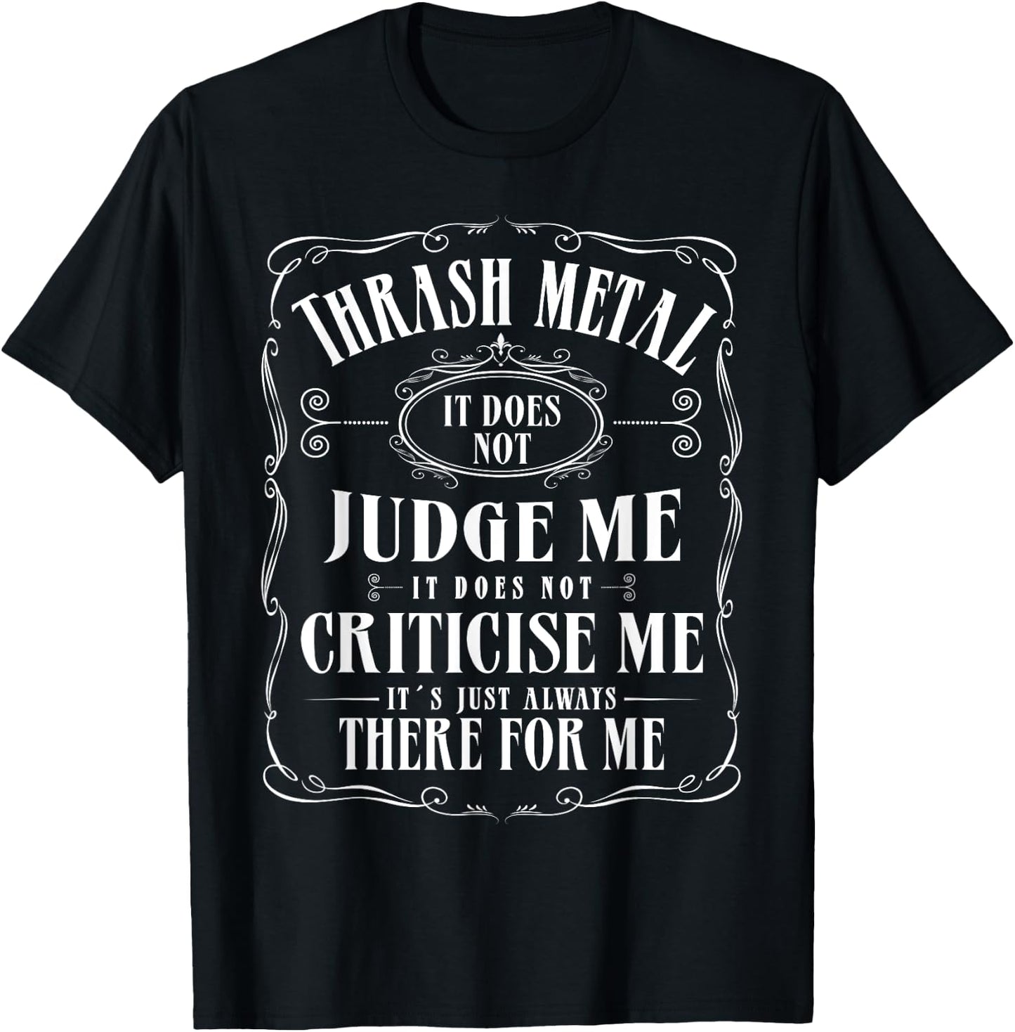 Thrash Metal Band Concert Festival Outfit Thrash Metal T-Shirt - T-Shirt | Black