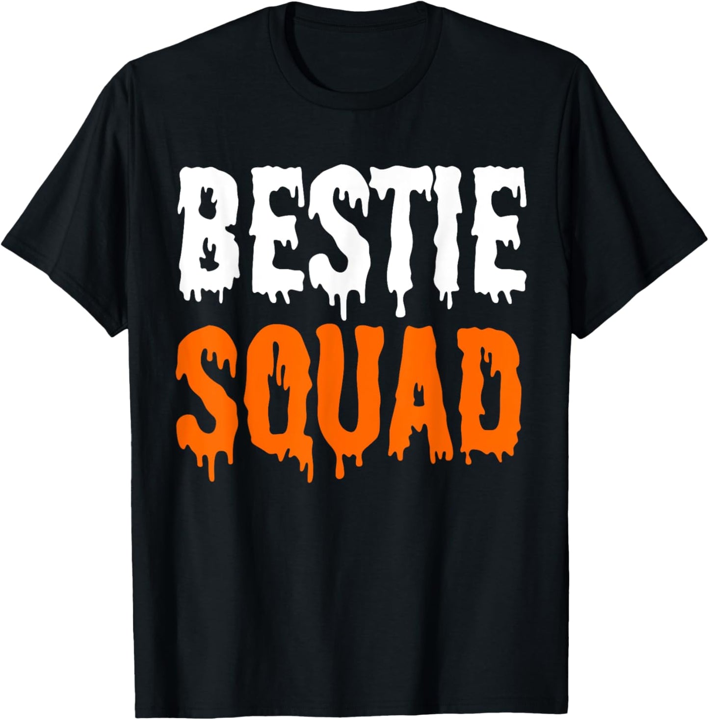 Funny Matching Family Halloween Pajama Bestie Squad BFF Kids T-Shirt - T-Shirt | Black