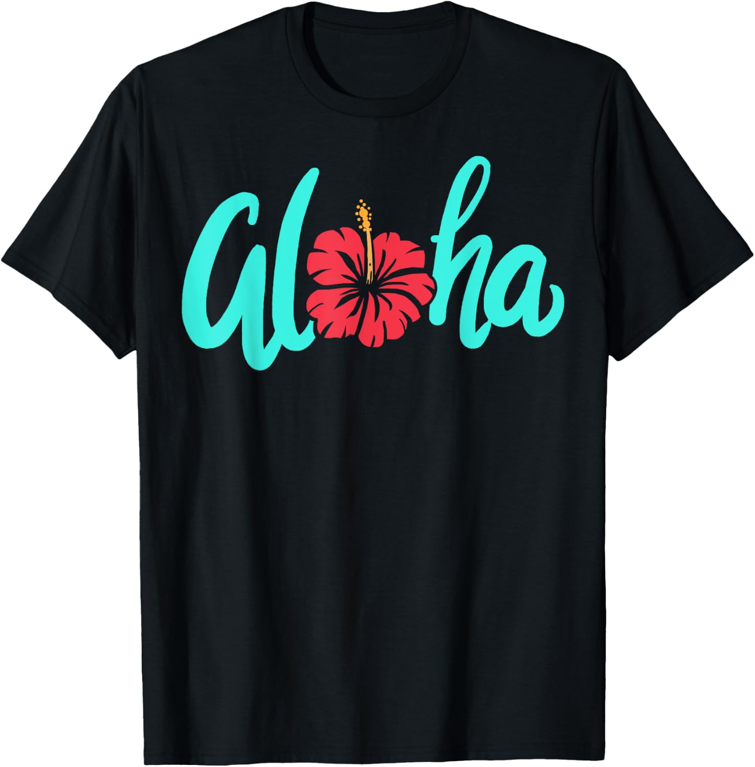 Aloha T-Shirt - T-Shirt | Black
