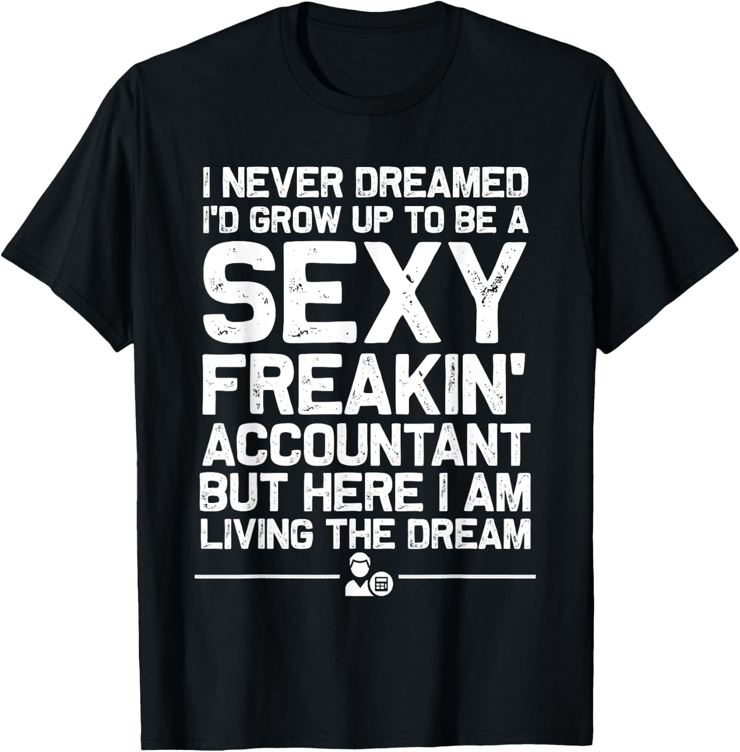 Funny Accountant Art Women CPA Accounting Bookkeeper Small T-Shirt - T-Shirt | Black