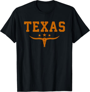 Distressed Texas Apparel T-Shirt - T-Shirt | Black