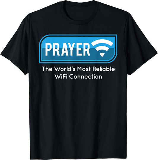 Funny Christian Catholic Gift Prayer Faith Pastor Men Women T-Shirt - T-Shirt | Black